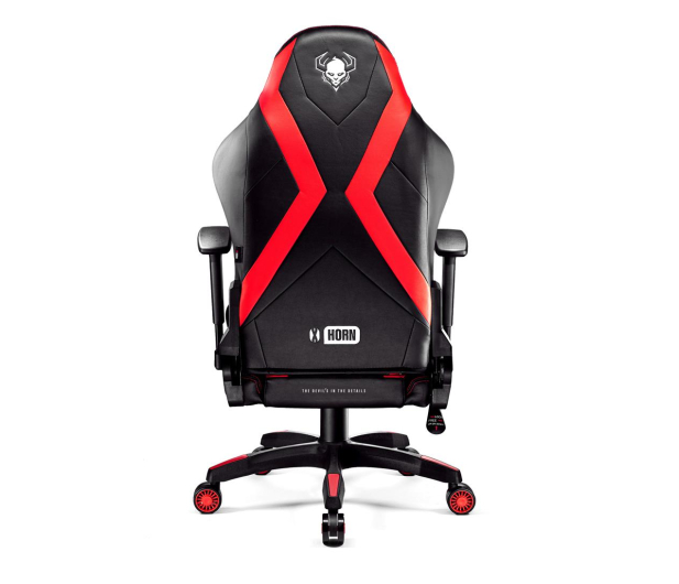 DIABLO Chairs X-Horn 2.0 Normal Size czarno-czerwony - 1192260 - zdjęcie 2